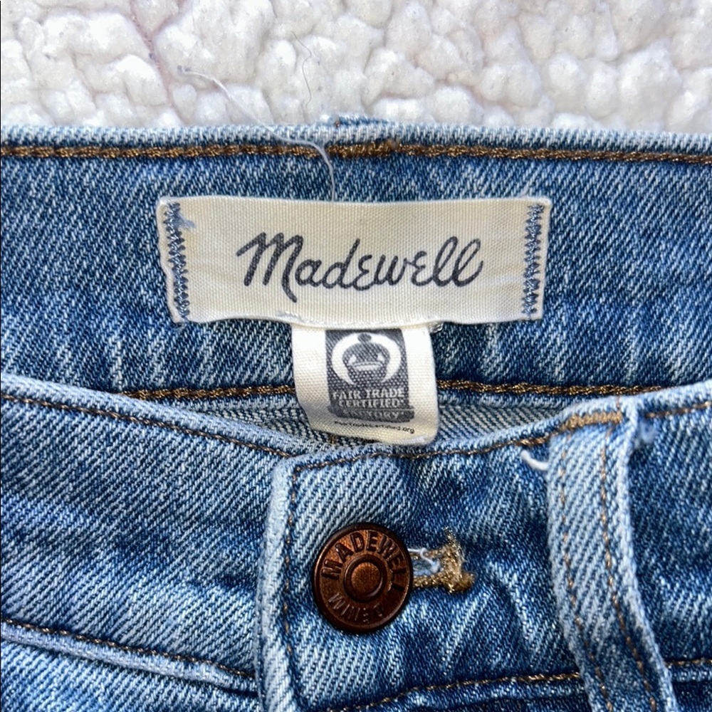 Madewell Sky Blue Ankle Jeans - Picture 5 of 10